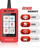 🚗 enhanced performance millennium x obd2 scanner with abs/srs car code reader, abs bleeding/oil/injector/epb/immo/tpms 16 reset functions included (select 3 for free), auto-vin, wifi free update (exclusive to us & ca) логотип