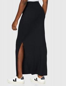 img 1 attached to 👗 Maxi Skirt for Women - Meraki Ribbed Design