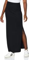 👗 maxi skirt for women - meraki ribbed design logo