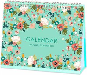 img 4 attached to Stay Organized With Our 2022-2023 Standing Flip Desk Calendar - 10" X 8.3" For Generous Memo Writing And Thick Paper, With A Strong Twin-Wire Binding!