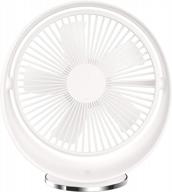 stay cool and comfortable anywhere with warrita 327-fs desk fan: perfect for office, home, and travel logo