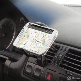 img 1 attached to 📱 Scosche IPH3GR GPS-Style Window Mount for iPhone and iPod