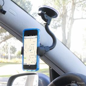 img 2 attached to 📱 Scosche IPH3GR GPS-Style Window Mount for iPhone and iPod