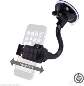 img 3 attached to 📱 Scosche IPH3GR GPS-Style Window Mount for iPhone and iPod