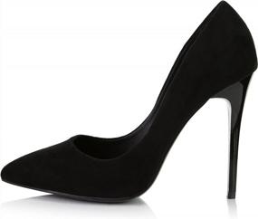 img 3 attached to DailyShoes Women'S Classic Fashion Stiletto Pointed Toe Paris-01 High Heel Dress Pump Shoes