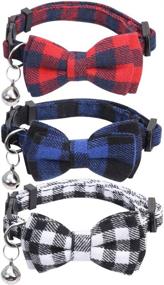 img 4 attached to Lamphyface Collar Breakaway Adjustable Safety Cats - Collars, Harnesses & Leashes