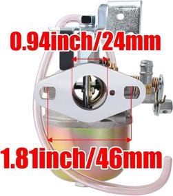 img 3 attached to QAZAKY Carburetor for EZGO Gas Club Car Golf Cart 2-Cycle Stroke Robin Engine Marathon Carb - Compatible with 17563 18342G1 18342-G1 26645-G01 20071G1 20071-G1 26645G01 - 1981 1982 1983 1984 1985 1986 1987