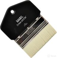 🖌️ liquitex professional freestyle large scale brush, 4-inch paddle - white logo