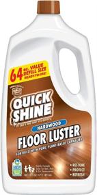 img 4 attached to 🌿 64oz Quick Shine Hardwood Floor Luster: Plant-Based Cleaner & Polish with Carnauba | Easy Squirt & Spread | Renew & Protect with Quick Shine | Safer Choice Certified | Restore, Protect, Refresh