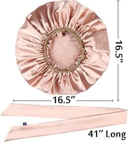 img 2 attached to Alnorm Double Layered Bonnet Oversized Tools & Accessories : Bathing Accessories