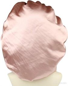 img 1 attached to Alnorm Double Layered Bonnet Oversized Tools & Accessories : Bathing Accessories