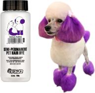 opawz semi-permanent dog hair dye: safe food-grade pigments for all pets - non-toxic and bathable! логотип