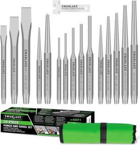 img 4 attached to 🪚 SWANLAKE 16-Piece Chisel Set with a Variety of Chisels