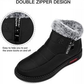 img 1 attached to Stay Cozy And Fashionable With TEMOFON Womens Winter Snow Boots - Waterproof, Warm And Comfortable!