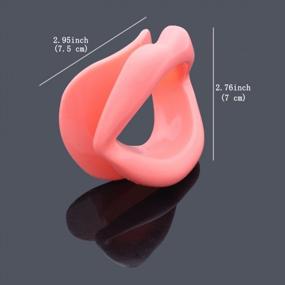 img 2 attached to Ewin Silicone Rubber Face Slimmer Mouth Muscle Tightener Anti-Aging Wrinkle Reduction