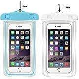 📱 2pack universal waterproof case: clear transparent cellphone dry bag for iphone 8, 8plus, 7, 7 plus, google pixel, and more – up to 5.8 inches logo