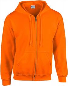 img 4 attached to Gildan G18600: The Ultimate Adult Fleece Zip Hoodie For Warmth And Style.