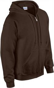 img 2 attached to Gildan G18600: The Ultimate Adult Fleece Zip Hoodie For Warmth And Style.