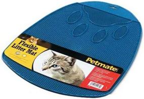 img 2 attached to 🐾 Petmate 22980 Flex Pet Litter Mat: Assorted Colors and Optimal Size