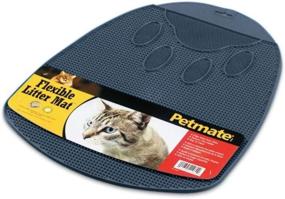 img 1 attached to 🐾 Petmate 22980 Flex Pet Litter Mat: Assorted Colors and Optimal Size