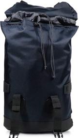 img 1 attached to 🎒 Large Canvas X RAY Duffle Backpack – Retro Rucksack for Men and Women, Ideal for Travel, Hiking, Mountain Adventures, and Weekend Getaways (Navy/Black)