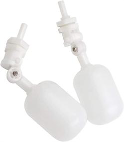 img 4 attached to 💧 RO Water Filter Float Valve Kit – 2 Pack Mini Plastic Float Valve for Aquariums & Reverse Osmosis Systems (1/4")