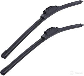 img 4 attached to 🚗 MIKKUPPA Front Wiper Blades, 26" + 20" Replacement for 2007-2014 Ford Edge - Set of 2 Wiper Blades