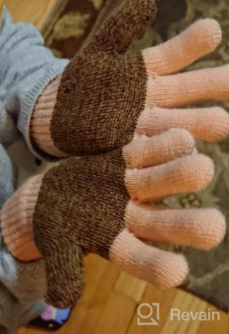 img 1 attached to 🧥 Stay Warm and Cozy with Gilbin Comfortable Fleece Linend Childrens Boys' Accessories for Cold Weather review by Bill Dooley