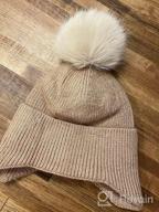 img 1 attached to 🧣 Warm and Stylish: Camptrace Toddler Winter Earflap Knitted Boys' Accessories and Hats & Caps review by Jair Baltrusch