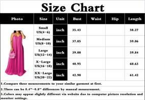 img 2 attached to Maximize Your Style With Sexy Backless Plus Size Flowy Chiffon Maxi Dresses For Evening Events And Sundresses