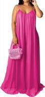 maximize your style with sexy backless plus size flowy chiffon maxi dresses for evening events and sundresses logo