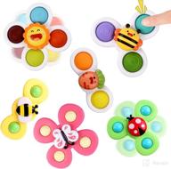 🪂 suction cup spinning toys for 2 year old boys and girls logo