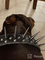 img 1 attached to 40Mm Black Spikes For Clothing, 20Pcs Long Metal Cone Rivet DIY Leather Crafts Jacket Shoes Punk review by Olusola Reid