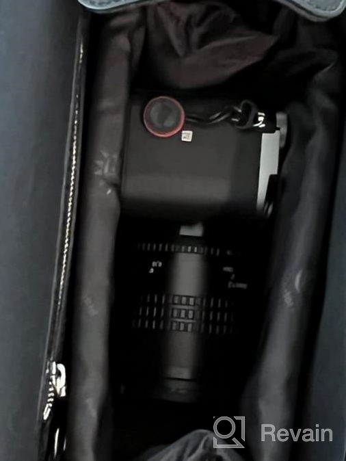 img 1 attached to ArcEnCiel Camera Insert Bag: Perfect Fit For All DSLR SLR Cameras - Black review by Rhett Fifer