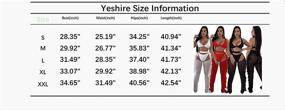 img 1 attached to Yeshire Backless Jumpsuits Clubwear XX Large Women's Clothing at Jumpsuits, Rompers & Overalls