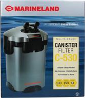 🐠 marineland multi-stage c-530 canister filter: easy maintenance for 100-150-gallon aquariums, 530 gph efficiency логотип