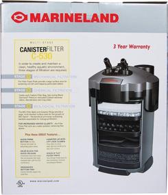 img 1 attached to 🐠 Marineland Multi-Stage C-530 Canister Filter: Easy Maintenance for 100-150-Gallon Aquariums, 530 GPH Efficiency