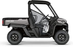 img 1 attached to 🚙 Black Can-Am Fender Flares Compatible with 2020 DEFHD10XT