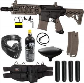 img 4 attached to Maddog Tippmann TMC MAGFED Silver Paintball Gun Starter Package