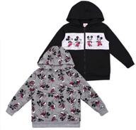 disney mickey 2 pack toddler boys' fashion hoodies & sweatshirts - apparel for boys logo