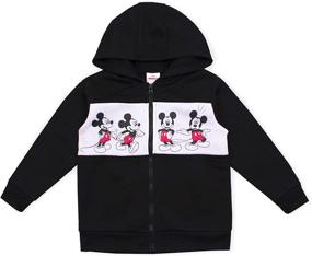 img 1 attached to Disney Mickey 2 Pack Toddler Boys' Fashion Hoodies & Sweatshirts - Apparel for Boys