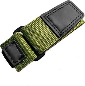 img 2 attached to 🔧 Adjustable Length Military Strap Replacement - 17 to 22mm Size