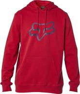 fox racing men's legacy fleece po logo