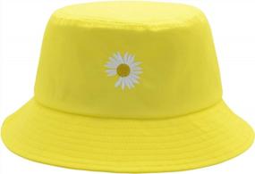 img 4 attached to Packable Cotton Bucket Hat For Sun, Travel, And Beach - Outdoor Cap For Men And Women