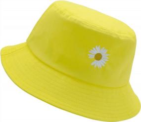img 3 attached to Packable Cotton Bucket Hat For Sun, Travel, And Beach - Outdoor Cap For Men And Women
