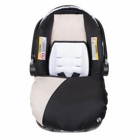 img 1 attached to Modern Khaki Baby Trend Ally Infant Car Seat Travel System With Cozy Cover And Harness, Suitable For Infants Up To 35 Pounds
