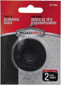 img 1 attached to RoadPro RP 3603 Black Single Gladhand