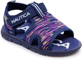 img 4 attached to 👟 Пляжная обувь Nautica для мальчиков - удобная и стильная