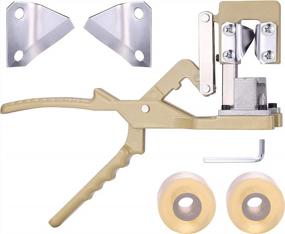 img 4 attached to Upgrade Your Grafting Game With NAYE Professional Tool: Full Metal Cast, V-Cut Blades, And 1/5" To 4/5" Diameter Cutting