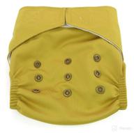 🌼 dandelion diapers diaper covers - hook and loop cloth diaper shell - one size - comparable to grovia shell - parsnip логотип